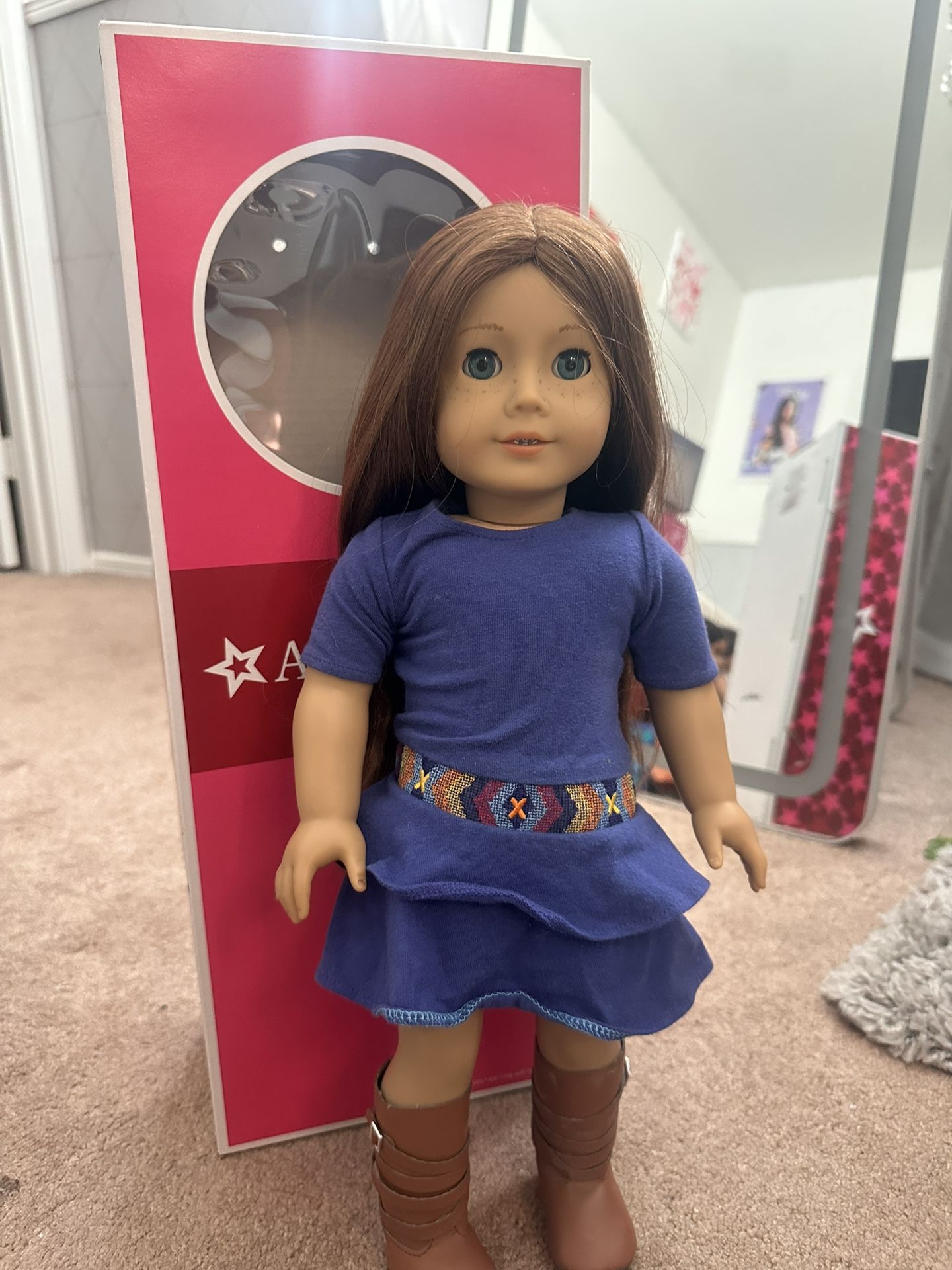 Retired American Girl Doll Saige 