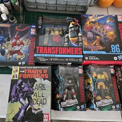 Sealed Transformers studio/ legacy/ war for cybertron