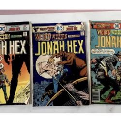 🔥3 DC Super-Stars ~ 1975 Weird Western Tales Jonah Hex~ Bronze Age🔥Collectible