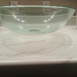 Clear Sink Vessel 