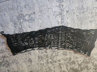 Black Elastic Cargo Net with Hook