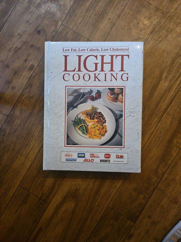 Light Cooking ( lg. Hard Cover Cookbook)