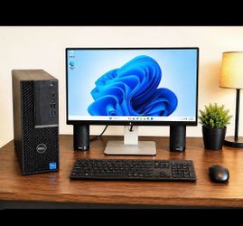 Dell i7-11700• 16GB RAM • 512GB SSD • Radeon 4GB Windows 11 desktop computer