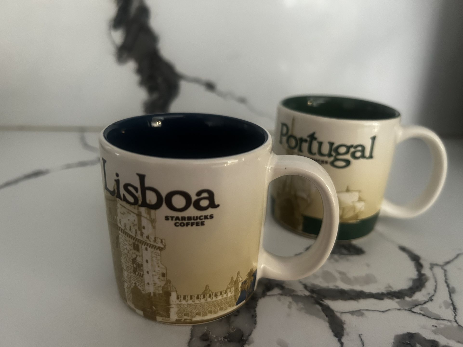 Two Starbucks Espresso Mugs