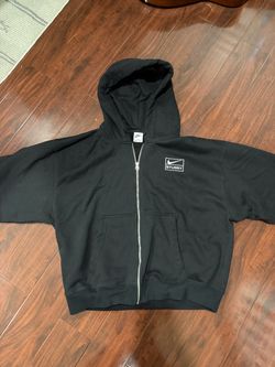 Black Stussy/Nike Zip up