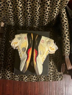 Jordan 5 off white sail
