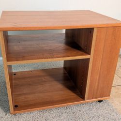 Side Table (With Wheels)