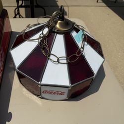 Coca Cola Hanging Victorian Style Light 