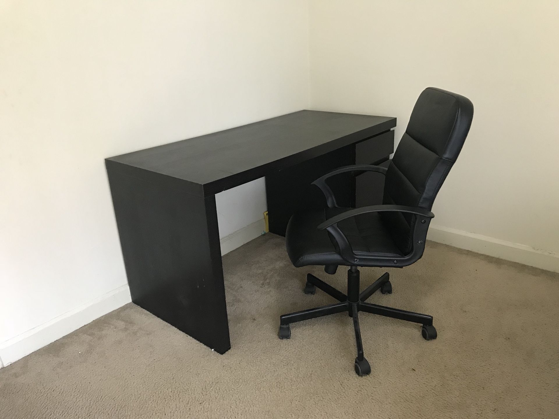 Office desk with chair