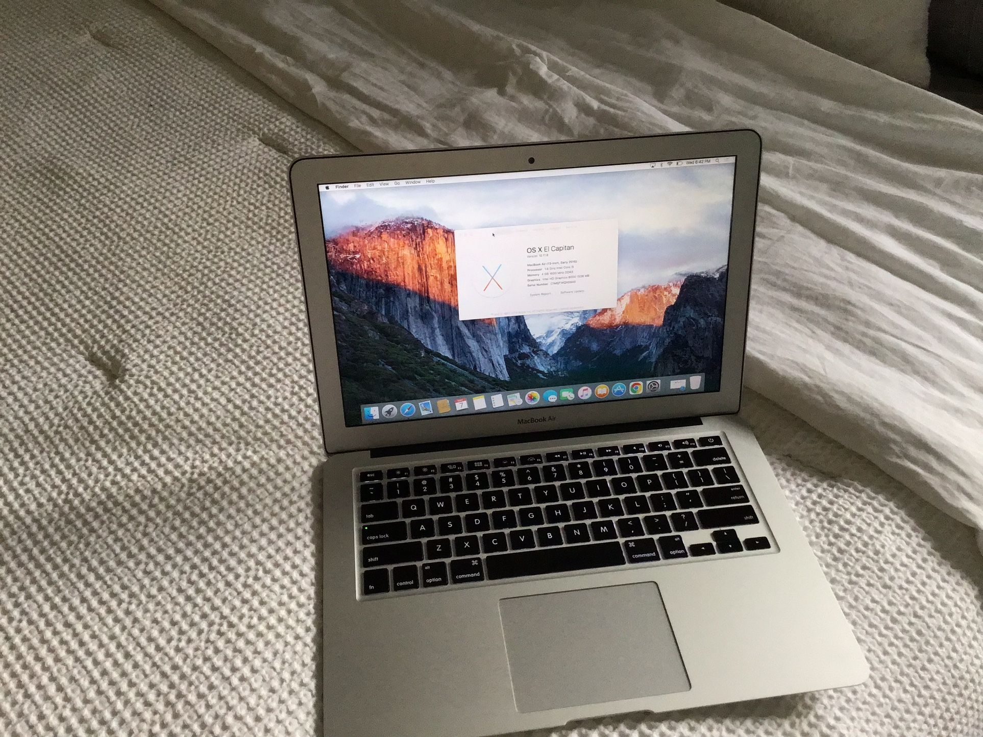 MacBook Air 13” Early 2015