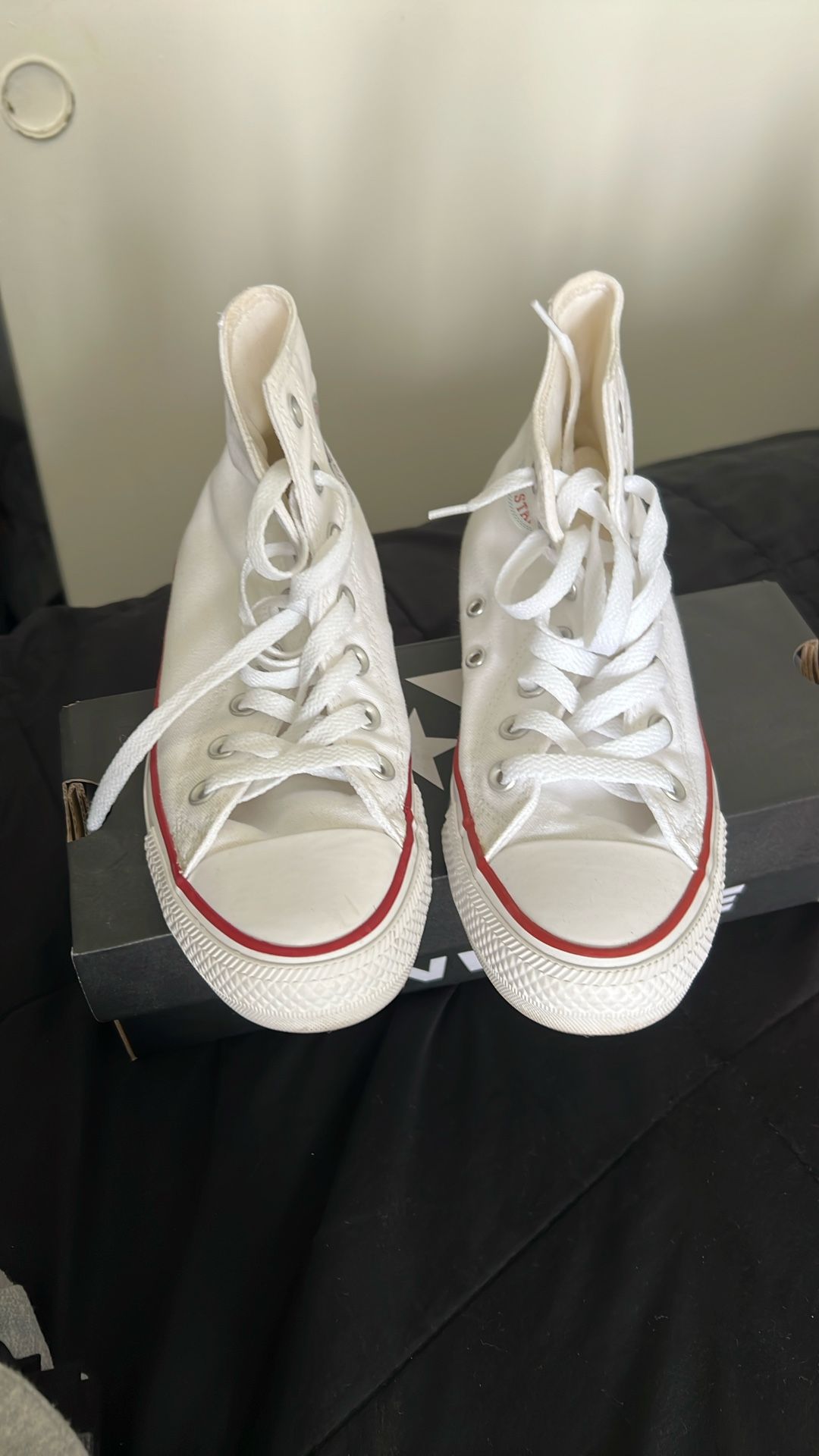 White Converse