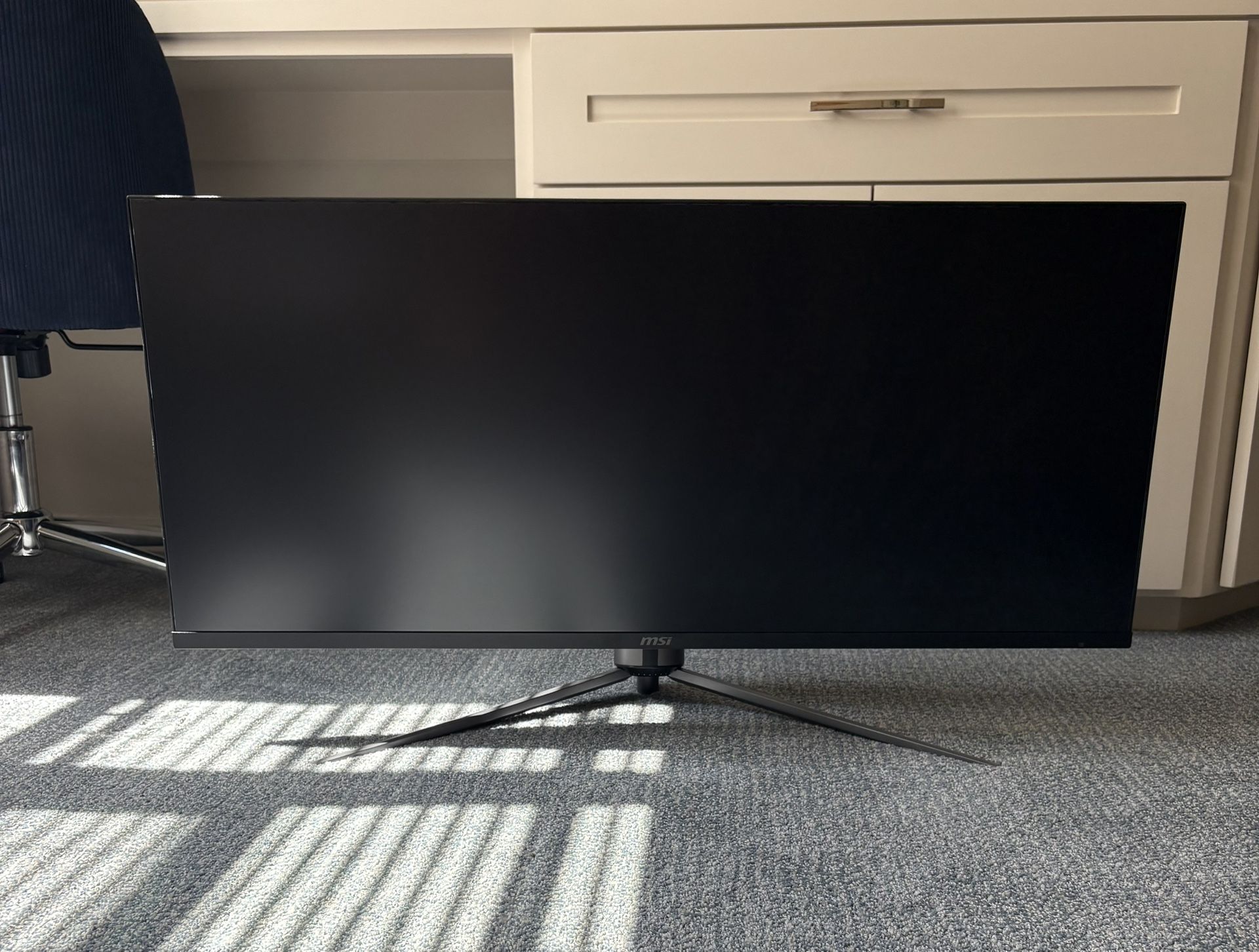 MSI MAG401QR, 40" Gaming Monitor, 3440 x 1440(UWQHD), IPS, 155Hz, FreeSync Premium, HDR400, HDMI, Displayport, USB C, Tilt,Black