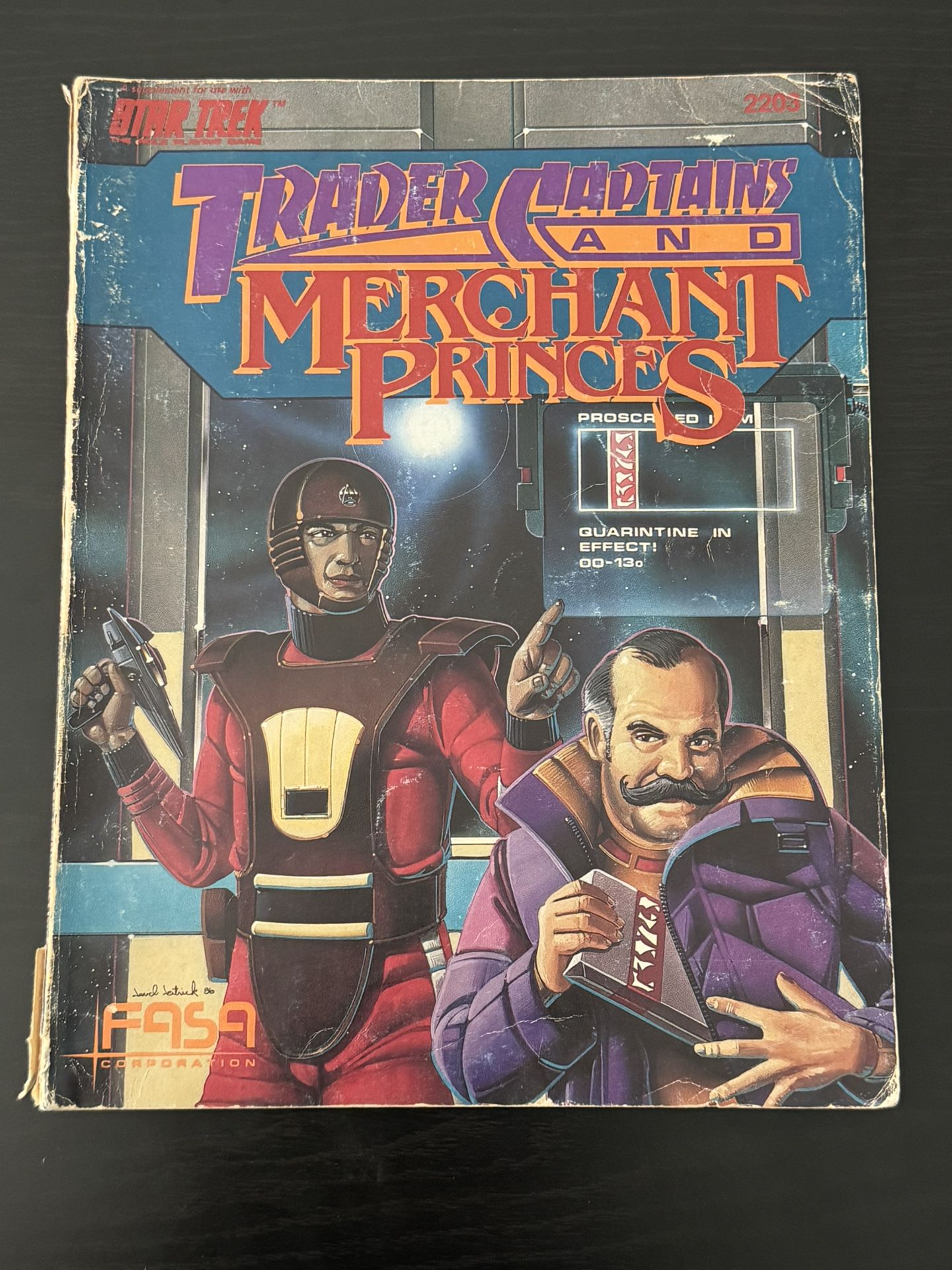 Trader Captains and Merchant Princes - Star Trek The Role Playing Game 1987