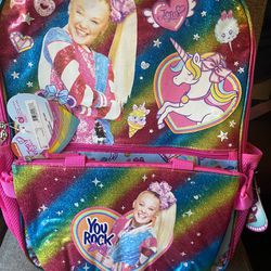 Jojo Siwa Backpack With Lunch Bag