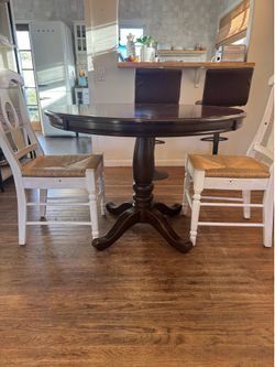 Ashley furniture wood table