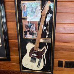 Signed Fender Telecaster Led Zeppelin Guitar 