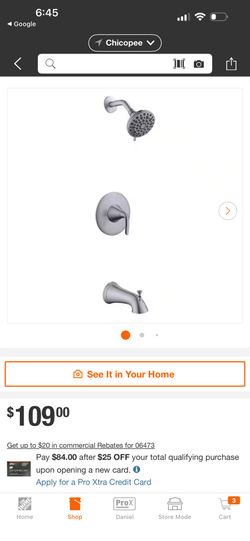 Shower Head And Handle