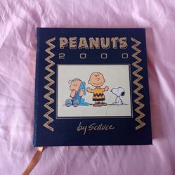 PEANUTS 2000 BY SCHULZ 1ST EDITION HARD COVER