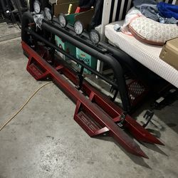 2014-2018 Silverado/ GMC Magnum Side Steps, And Roll Bar