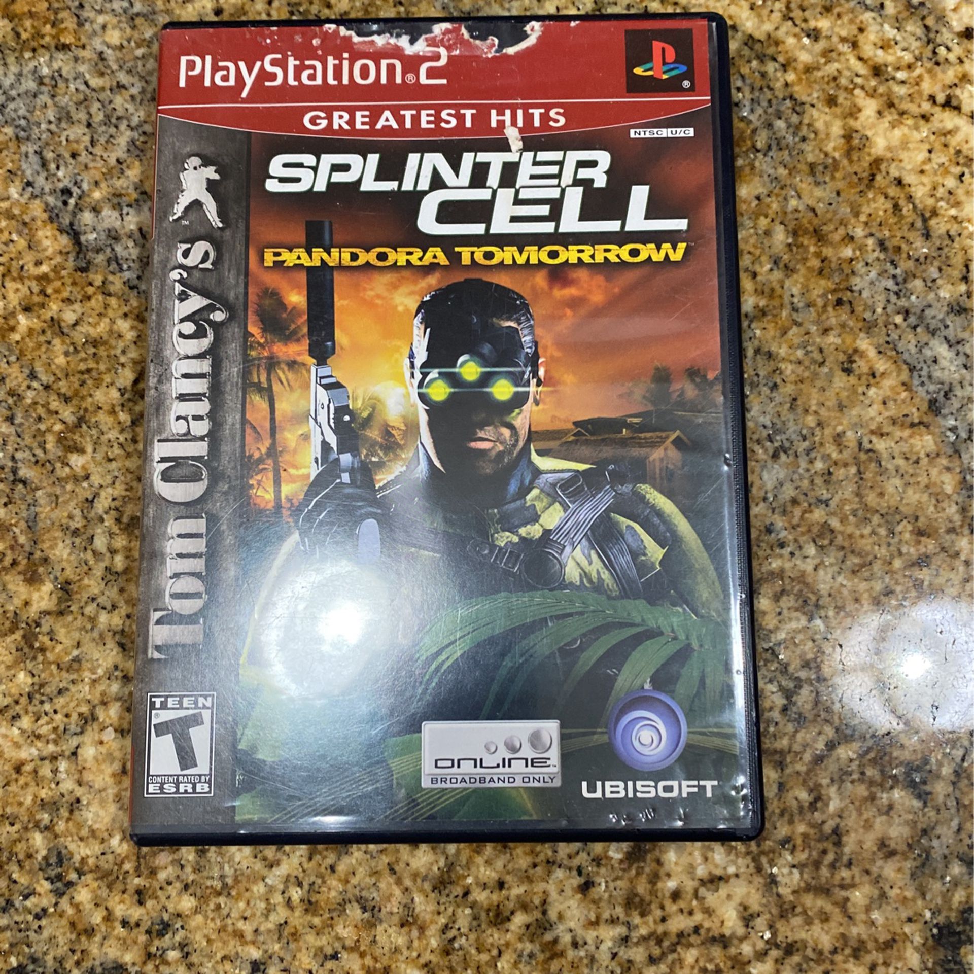 Tom Clancy's Splinter Cell: Pandora Tomorrow (Sony PlayStation 2, 2004)