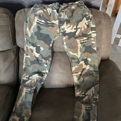 True Religion Camo Pants 