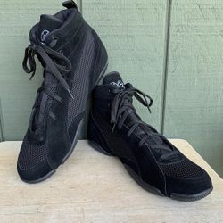 Mens Size 15 - Rival RSX Guerrero Professional Mid Top Boxing Boots Black Shoes 