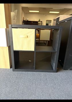 New assembled 4-Cube Storage Organizer Brown or Black (while supplies last)