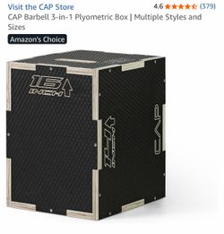 CAP Barbell 3-in-1 Plyometric Box