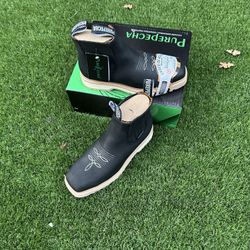 Purepecha boot with steel toe, export quality available