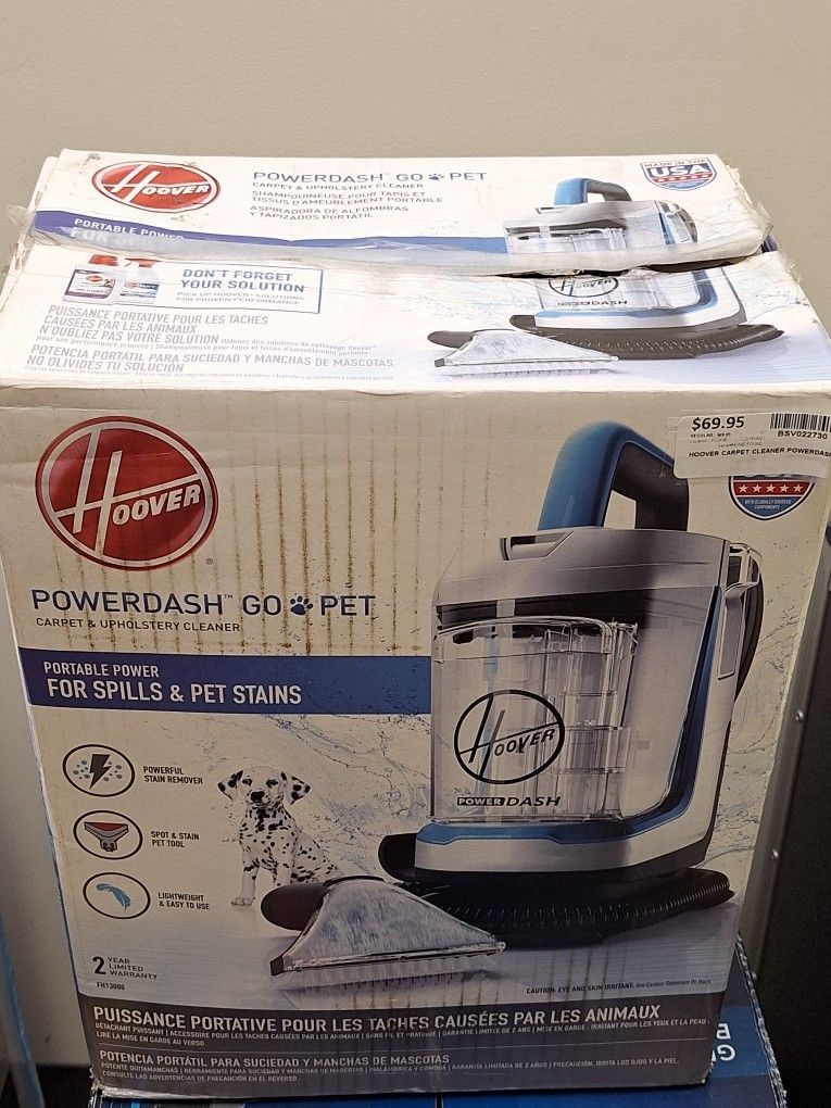 HOOVER CARPET CLEANER POWERDASH