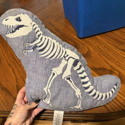 Glow In Dark Trex Pillow