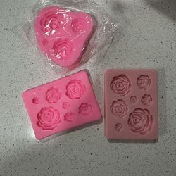 Flower chocolate molds
