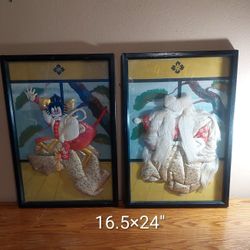 Vintage 3D Wall Art