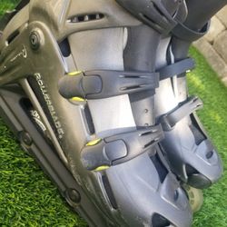 ROLLERBLADE MEN'S SIZE 11 KIT WITH ALL PADS, GUARDS