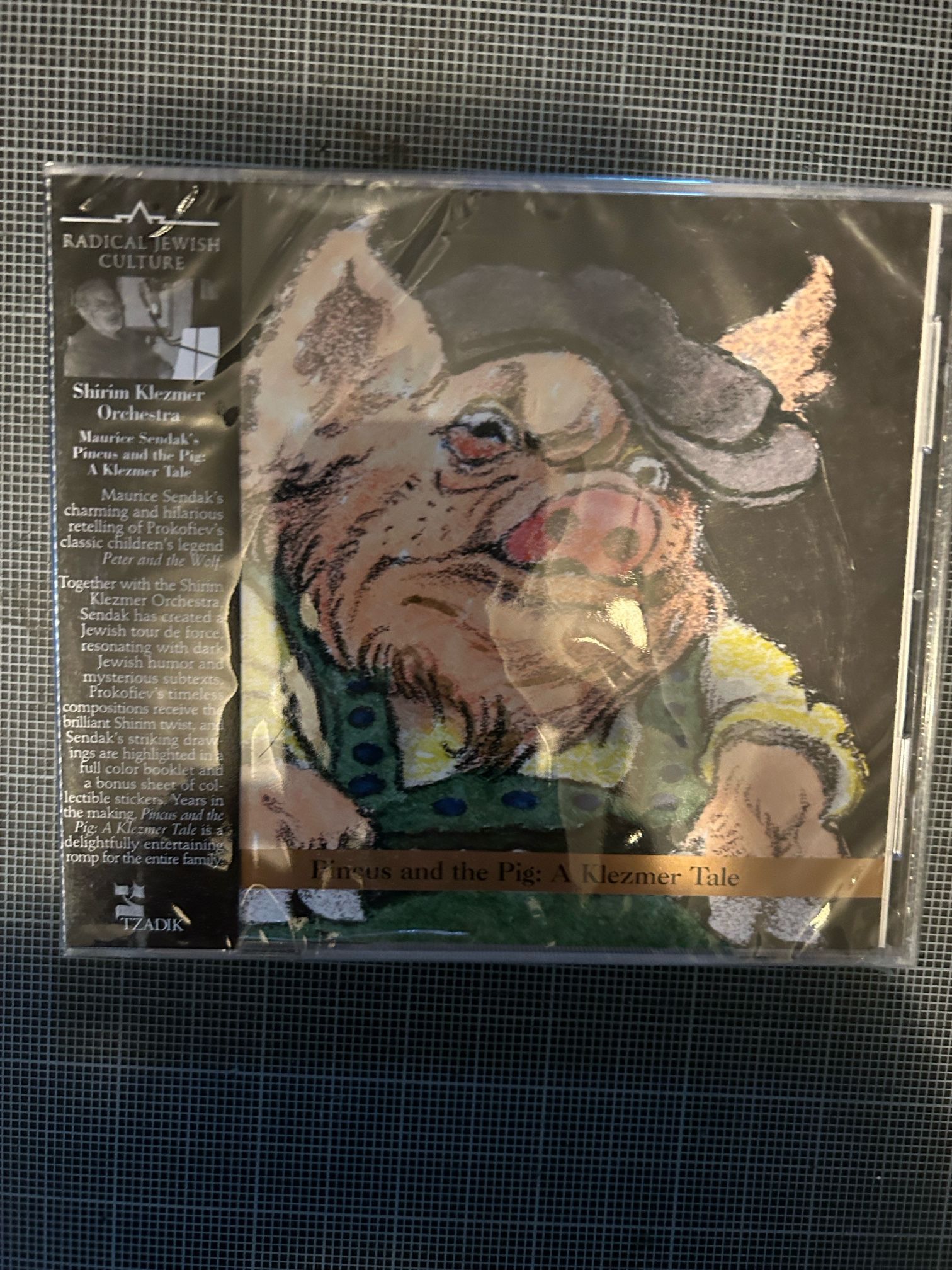 SHIRIM KLEZMER ORCHESTRA Pincus And The Pig: A Klezmer Tale - Tzadik CD SEALED