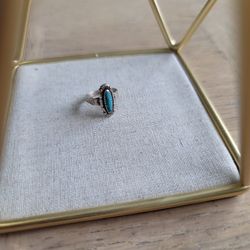 Turquoise & Sterling Silver Ring