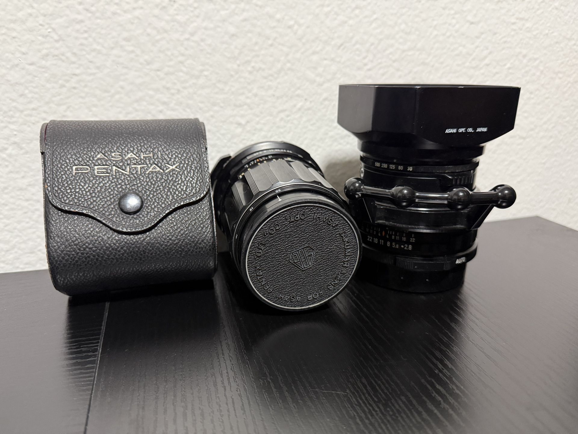 Pentax 6x7 Lenses 90mm 135mm f/4