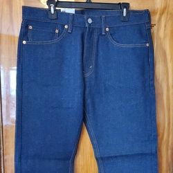 Levi’s® Men's 505™ Straight Regular Fit Jeans 34/29 Blue 5 Pockets New with tags  Made in USA

The original zip fly, first created in 1967, the 505™ R