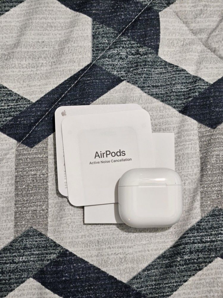 AirPods 4 with active noise cancellation