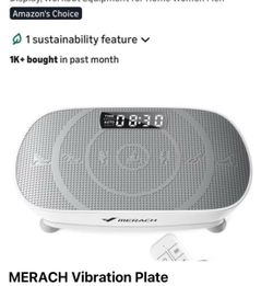 MERACH Vibration Plate Exercise