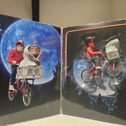 Elliott & E.T On Bicycle. 