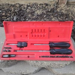 Snap-on Ratcheting Screwdriver Set, All Work Good