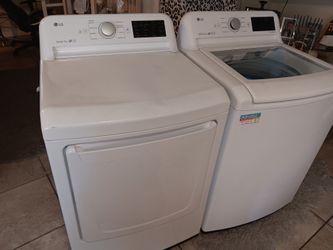 LG washer and dryer