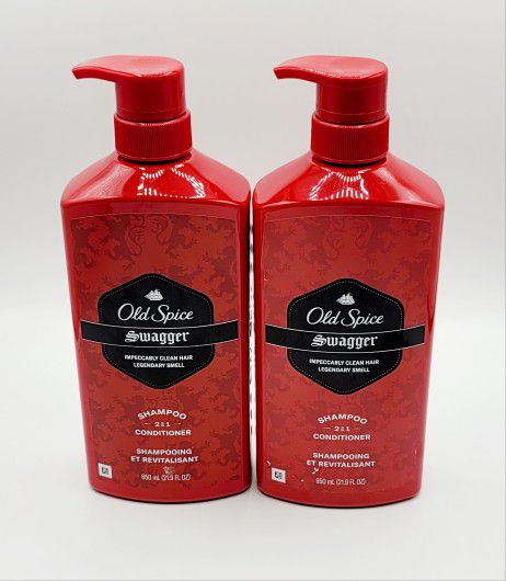 Old Spice Swagger 2-in-1 Men's Shampoo and Conditioner - 21.9 fl oz

(Set Of 2)