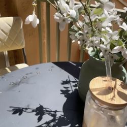 $65 | Bistro Set, Round Table With 2 Chairs ( Moving, Has To Go !!!)