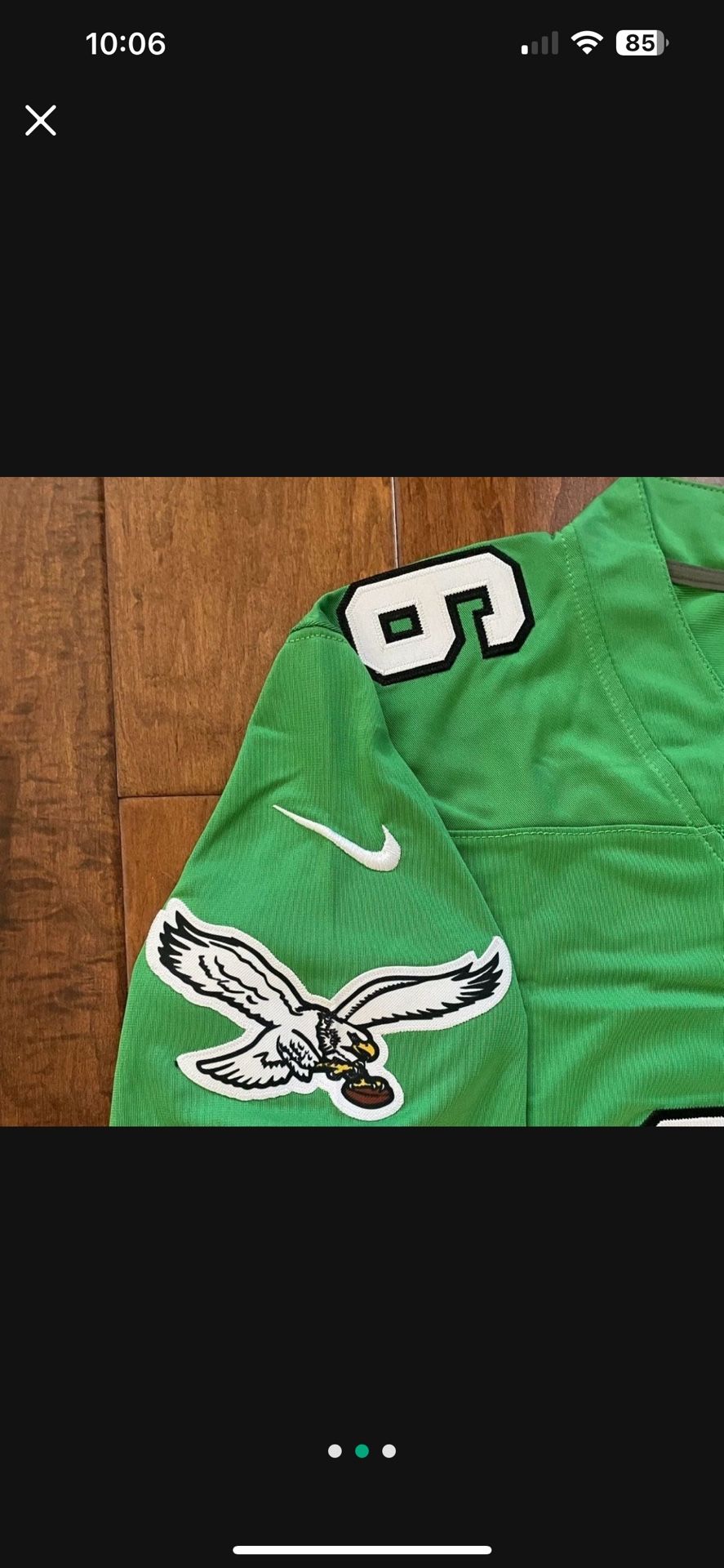 Kelly Green Philadelphia Eagles Saquan Barkley Jersey #26