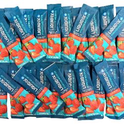 30 Liquid IV hydration, multiplier, strawberry electrolyte drink mix