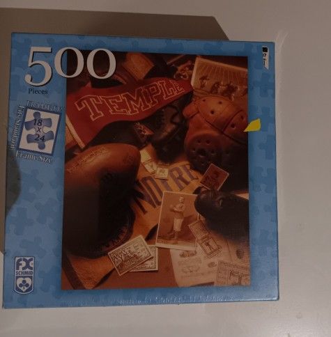 FX Schmid 500 Piece Football Memorabilia Puzzle
