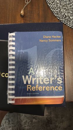 A Writer’s Reference 10th edition