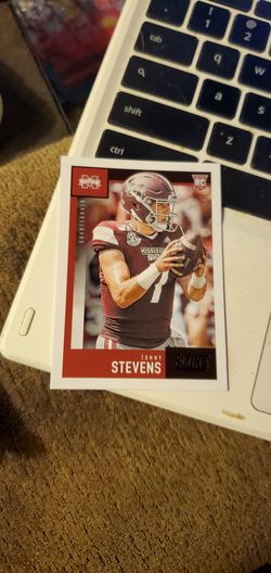 Tommy stevens football card